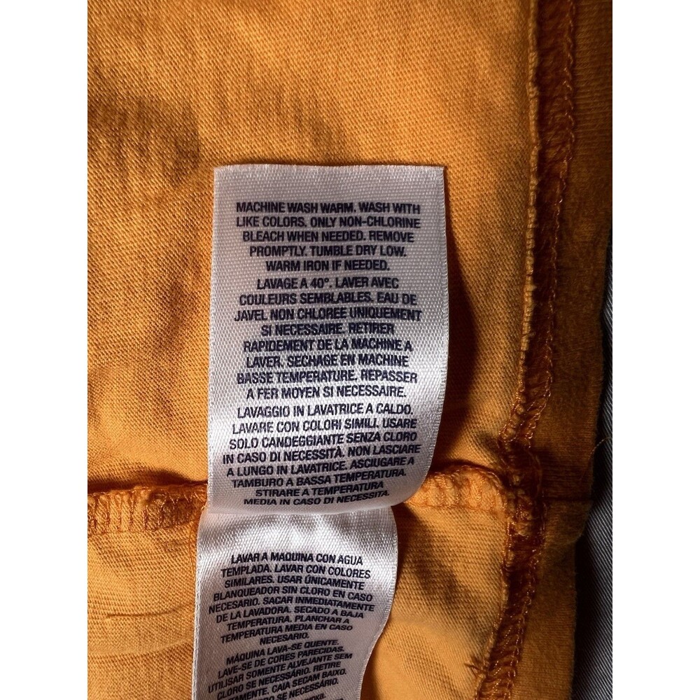 Polo Ralph Lauren Boy's Size XL Orange w/ Aqua Logo Short Sleeve T-Shirt Tee - Picture 6 of 7